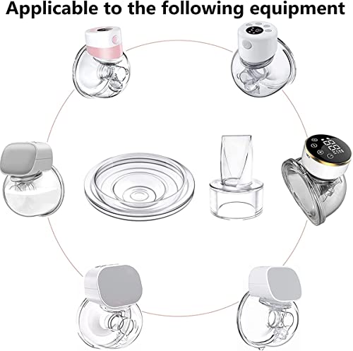 Replacement Silicone Membrane 3 Pieces Silicone Diaphragm Silicone Backflow Protector Membrane Wearable Breast Pump Repalcement Parts #TOP4