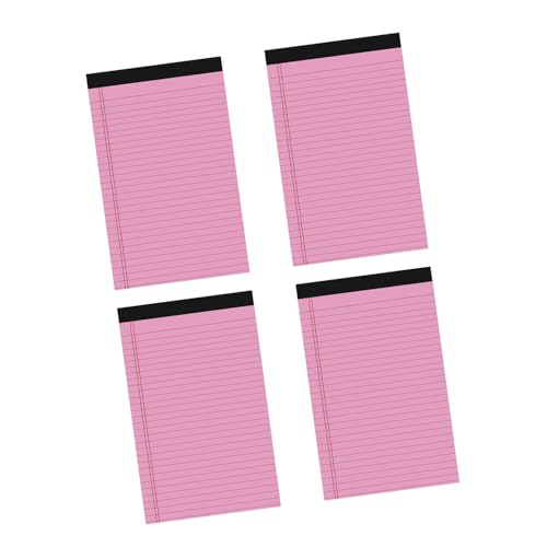 Lot de 4 petits blocs-notes de poche lignés et déchirables pour notes - 3