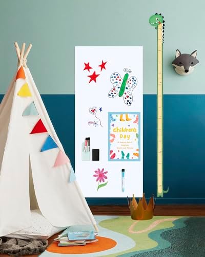 PATIKIL Magnetic White Board Contact Paper, 10 Pcs 8" X 6" Flexible - View #5