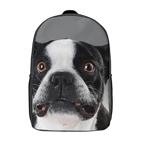 Sac à dos scolaire 17 pouces chien pour soulager le dos des élèves avec style et confort