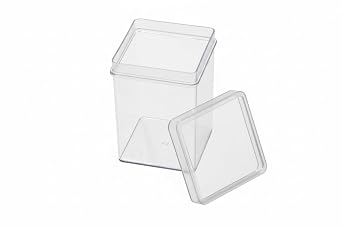 SPL Incu Tissue Square Vessel for Plant Culture, PC, 72x72x100mm,Autoclavable, Transparent Case of 120