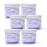 MAJOR Medi-Pads - Hemorrhoidal Hygienic Cleansing Witch Hazel Pads - Cooling Relief with Aloe - 100 Count Jar (6 Pack)