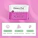 The Honey Pot Company Clean Cotton Regular Absorbency Pads, Herbal-Infused Pads with Wings, Plant-Derived Feminine & Menstrual Care. (Product) RED – 20 ct.