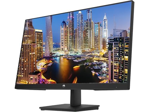 Image of HP P27h G5 27 inch 1920 x 1080 Full HD Edge LED LCD Monitor, 2-Pack Bundle with Built-in Speakers