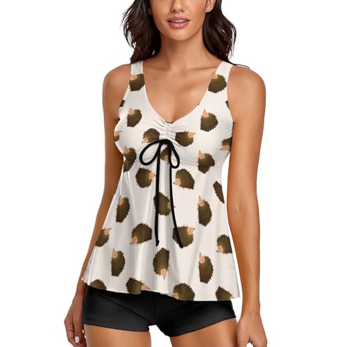 Maillots de bain pour femmes anti-irritation avec shorty