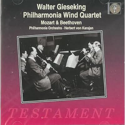 Gieseking and the Philharmonia Wind Quintet
