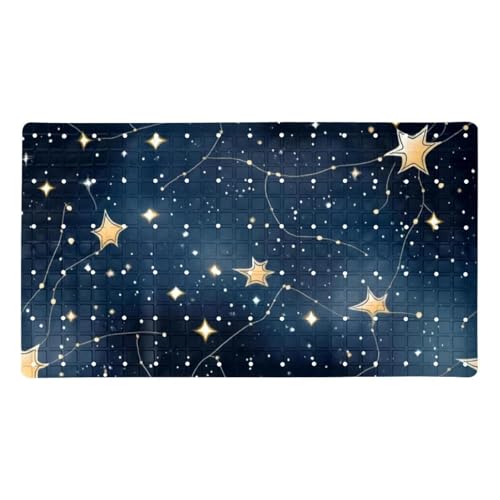Tapis de bain antidérapant à séchage rapide extra long avec ventouses