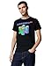 Price comparison product image Nintendo Men's N64 Logo Short Sleeve T-Shirt, Black, Large