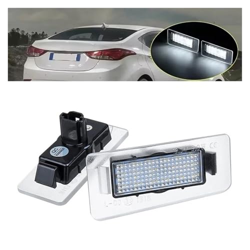 Conjunto lámpara LED en forma número con 18 diodos de alta potencia para Kia Forte 2
