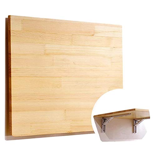 Table pliante murale en bois noble design robuste pour intérieur