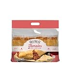 Del Real Foods Pork Tamales – Authentic Hand-Wrapped Corn Masa Tamales with Red Sauce, Fully Cooked & Ready to Eat, Heat & Serve in 60–75 Seconds | 6 Count, 24 oz, Refrigerated