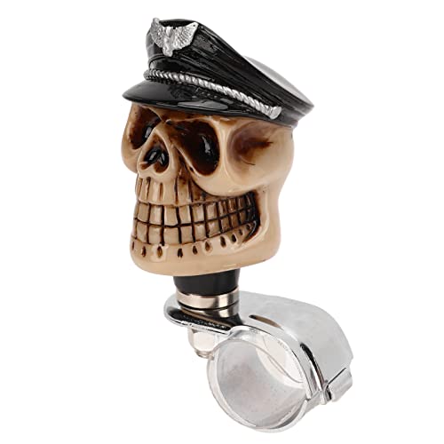 Bouton tournant de volant robuste et ergonomique pour manœuvre noire
