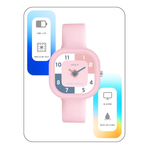 Image of SPIKY Analog Watch for Kids | Water Resistant, Scratch Proof & Lightweight | Durable Silicone Strap | Unisex Best Birthday Gift | Analogue Wrist Watches for Girls & Boys | Age 2-14 yrs