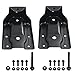 Pair Rear Leaf Spring Hanger Bracket and Shackle Kit 722-032, 722-006 Replacement for 1999-2015 Chevy Silverado GMC Sierra 1500 for 2007-2009 Cadillac Escalade/GMC Yukon