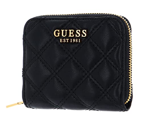 GUESS Giully Small Zip Around Wallet, Black