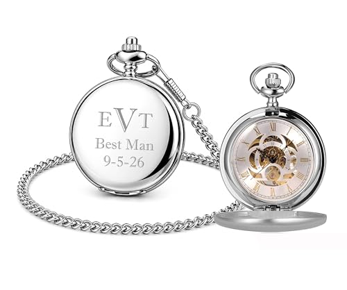 Engraved Pocket Watch - Timeless