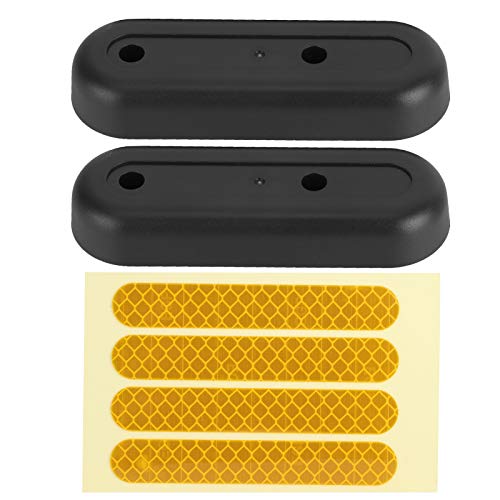 Keenso Electric Scooter Fork, Yellow, PET Plastic, Decorative Cover, Reflective Sticker, Suitable for Ninebot Max G30 Electric Scooter