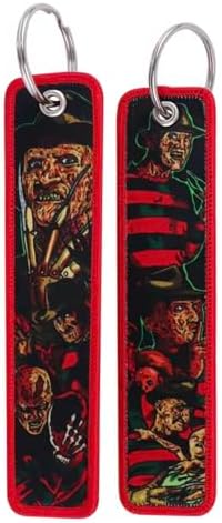 Freddy Krueger Nightmare Classic Horror Movie Film Keychain Key Tag Chain Fob Ring image 2