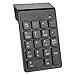 Produktbild Keyboard Spielen BT 4.0 Numeric Keypad Wireless-Nummernblock 18 Tasten Mini-Digital-Tastatur for IMac/MacBook/MacBook Air/Pro/iPad Laptop Tablet Smartphone