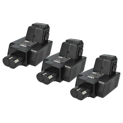 vhbw 3X batería reemplaza Hilti BP72, BP60, 331530, BP40 para Herramienta (2000 mAh, NiMH, 24 V)