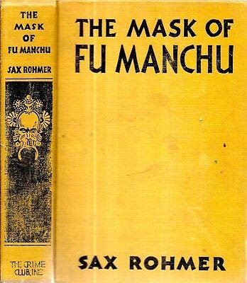 1932 1ST EDITION MASK OF FU MANCHU SAX ROHMER I... B085W2NBNX Book Cover