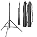 Produktbild Walimex pro WT-803 2er Set Lampenstativ 208cm - leichtes Lichtstativ aus Aluminium, Höhe max. 208 cm Traglast 3,5 kg für Fotografie Studio Mobil Video Blitz Softbox Ringlicht, mit Tasche + Adapter