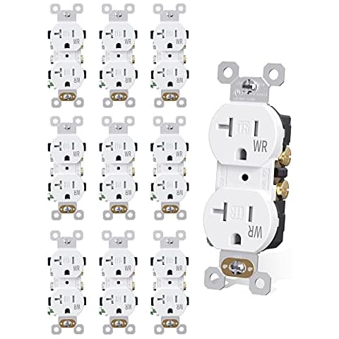 AIDA 20 Amps Duplex Outlet Cover
