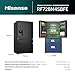 Hisense RF728N4SBFE French Door, MultiAirFlow, WiFi, digitale Steuerung, 560L Volumen