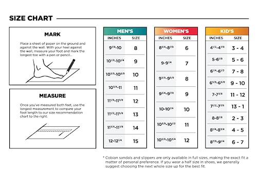 Cobian Men's Water Friendly Draino 2 Flip Flops, Chocolate, 11 #TOP6