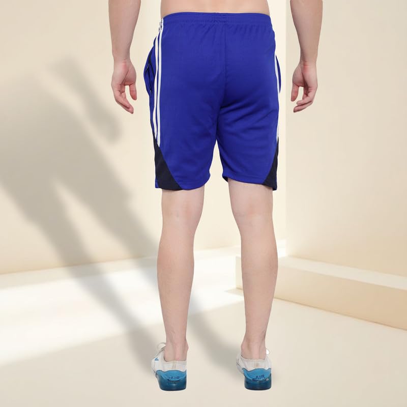 Image of DIA A DIA Men's Gym Shorts with Zipper Pockets Breathable Sports Shorts