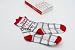 Sebastian Fitzek-Socken "Der Insasse" Größe 36-41: Socken (Größe 36-41) mit ikonischen Covermotiven - ideal als Geschenk