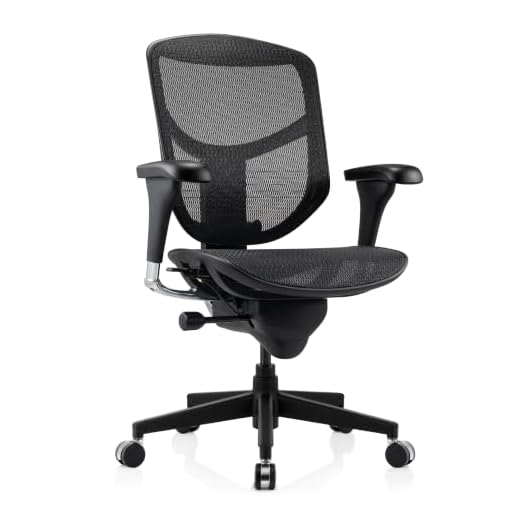 WorkPro® Quantum 9000 Series Ergonomic Mid-Back Mesh/Mesh Chair, Black