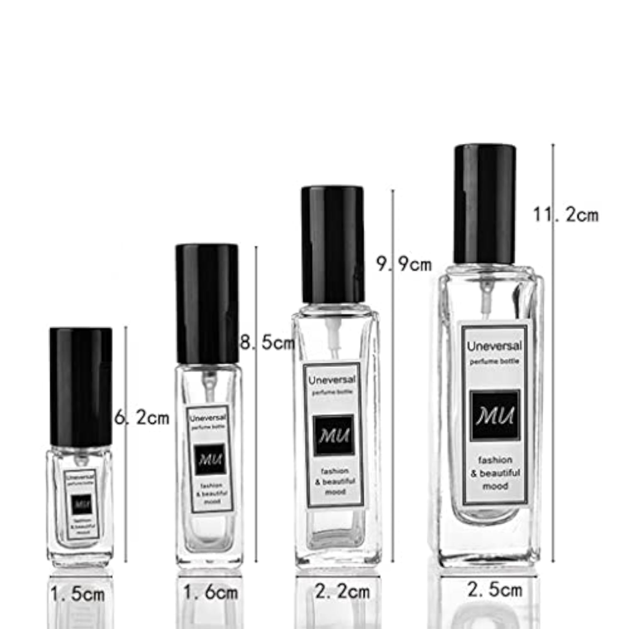 10ml Portable Refillable Perfume Bottle, 6pcs