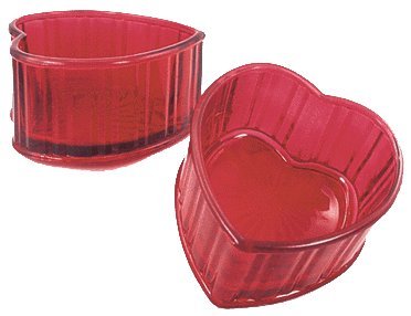 Ruby Heart Bowl, pack of 1