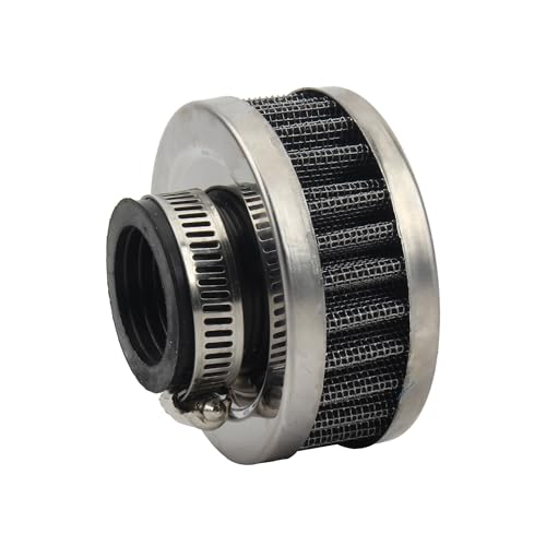 Filtre à air performance moto 44mm avec maille acier renforcée