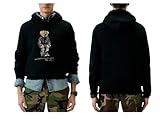 Polo Ralph Lauren Lunar New Year Bear Hoodie Sweater Bär Kapuzen Pullover Jumper Kapuzenpullover (as3, Alpha, l, Regular, Regular, Standard)