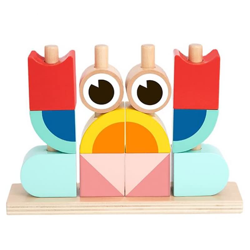 Wooden Variety Blocks Set, 13 Pcs,