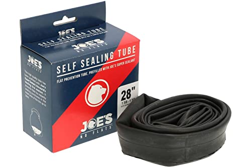 JOES NO FLATS, MTB SELF SEALING TUBE (28 X 1-5/8-1-3/8 SV), Blue / Red Blue / Red, 0