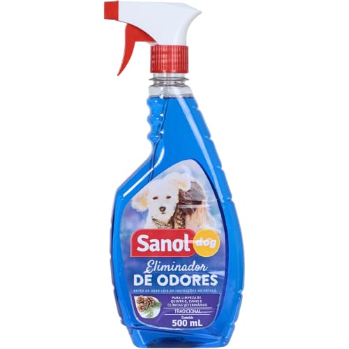 Sanol Dog, Eliminador de Odores para Cães e Gatos - Gatilho, Aroma Tradicional, 500ml