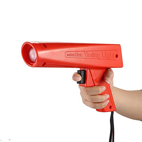 Engine Timing Light Automotive,Xenon Ignition Timing Light Gun, Advance Inductive Strobe Timing Light Tool for Car Vehicle Motorcycle, Marine - Thumbnail 6