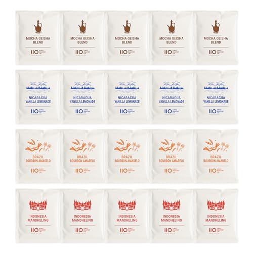 ILMIIO ROASTERY Lab. ゲイシャブレンド入り ドリップバッグ 4種アソート 20袋