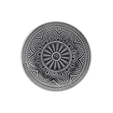 MATERIAL: Der Platzteller ist aus hochwertig gearbeiteter, handbemalter Keramik und besonders stabil. Individuelle Glasur.