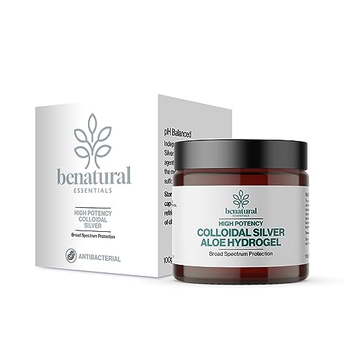 Benatural Kolloidales Silbergel mit Aloe Vera, 100g