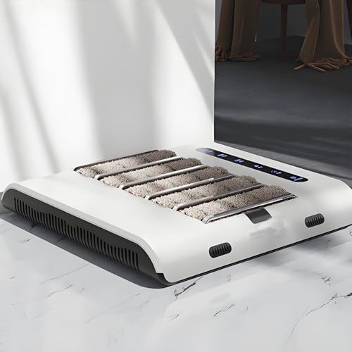 DowPie Machine de Nettoyage de Semelles entièrement Automatique, Outil de Polissage de Chaussures électrique, Aspiration puissante de 1000 Pa - Nettoyeur sans Eau à Induction Rechargeable