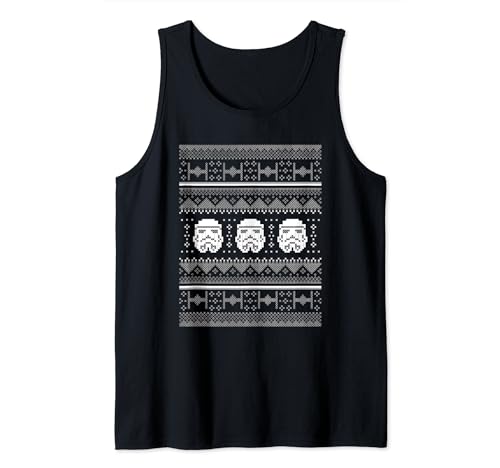 Image of Star Wars Christmas Stormtrooper Knit Tank Top