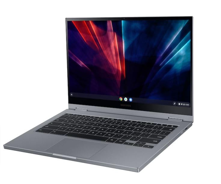 Image of Samsung Galaxy Chromebook 2, 13.3 inch Intel Core i3-Processor, 128GB, 16GB RAM, Mercury Grey (2021 Model) - XE530QDA-KB3US