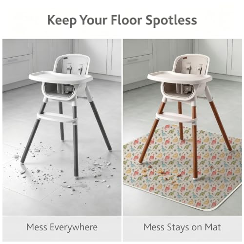 Image of Baby Splat Mat for Under High Chair