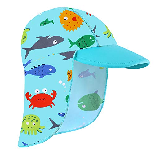 HUAANIUE Baby/Toddler Boy One-Piece Swimsuit UPF 50+ Long Sleeve Swimwear