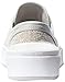 Michael Kors Women's Jude Lace Up Sneaker, Silver, 7.5
