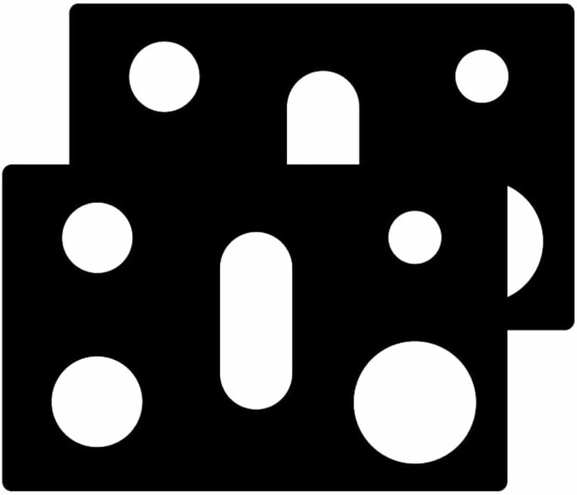 Stove Protector For Frigidaire Model FCFG3062AS 30inch Stovetop Gas Range Cooktop Liner Burner Splatter Spill Guard (2 PCS)